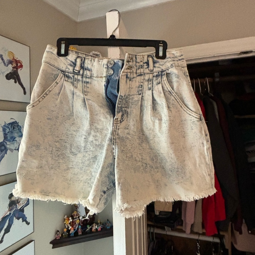 Denim High-Waisted Women's Shorts